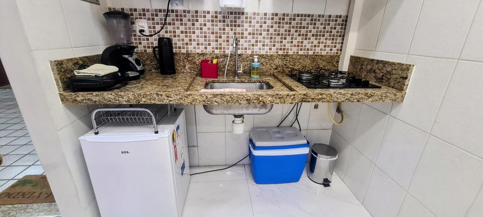 Flat Pasargada 812, Free Bikes, Pe Na Praia Вила-Велья Экстерьер фото