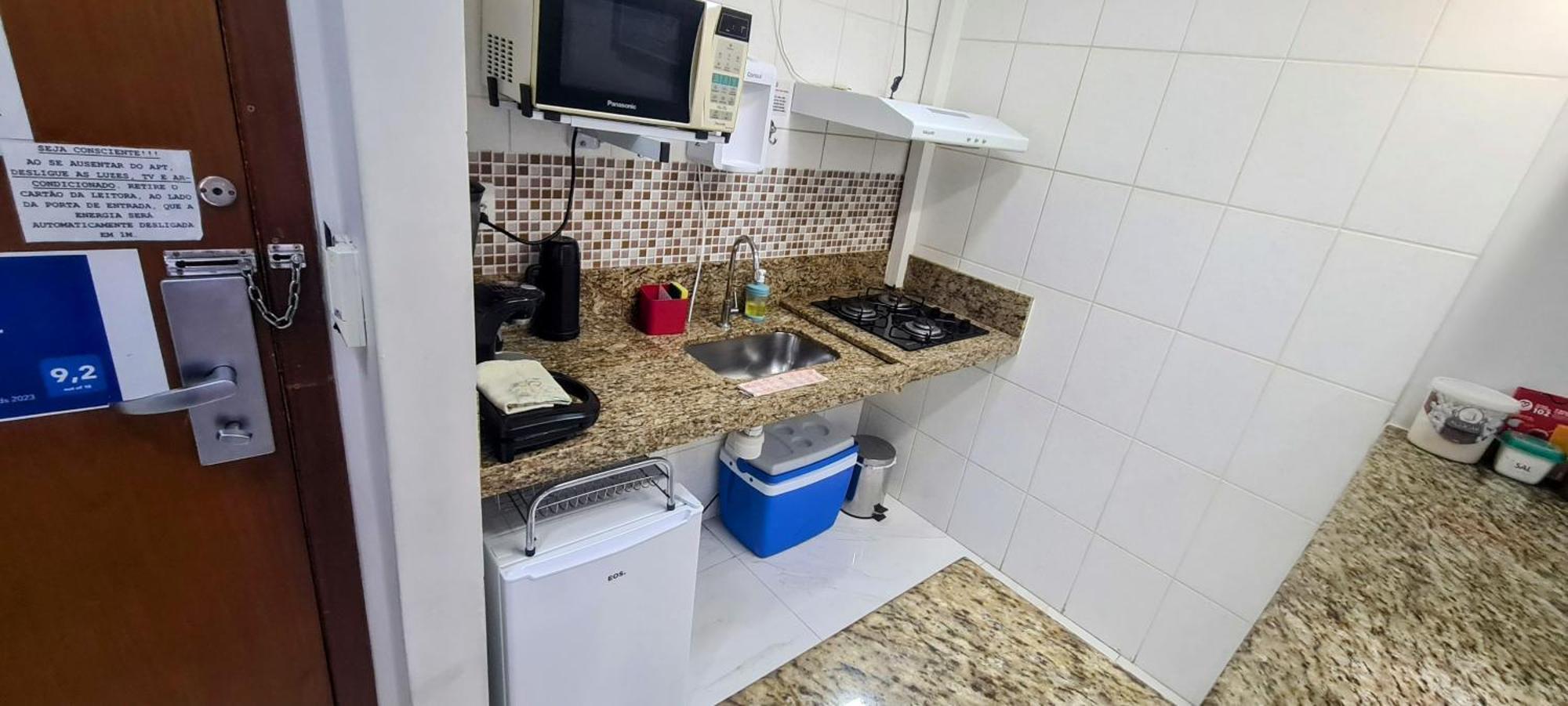 Flat Pasargada 812, Free Bikes, Pe Na Praia Вила-Велья Экстерьер фото
